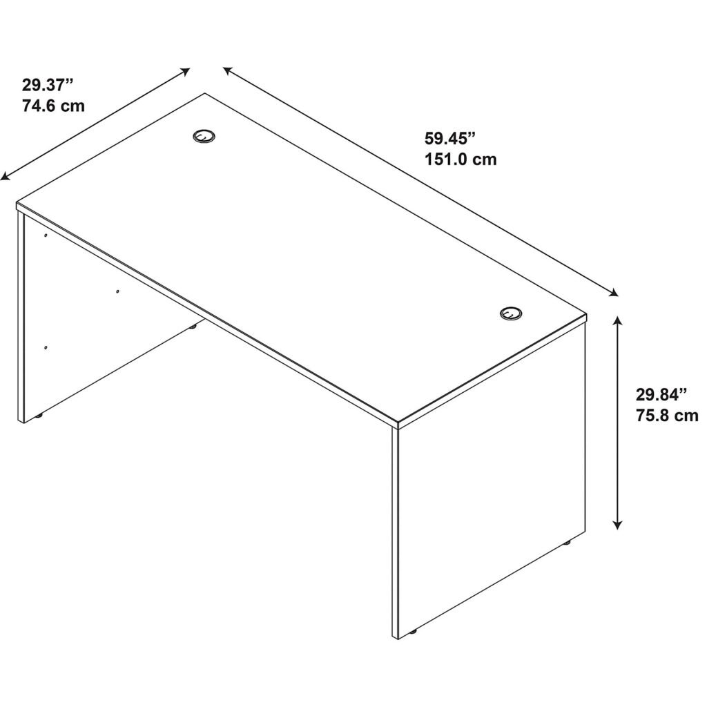 What size desk do i need for Dual monitors?